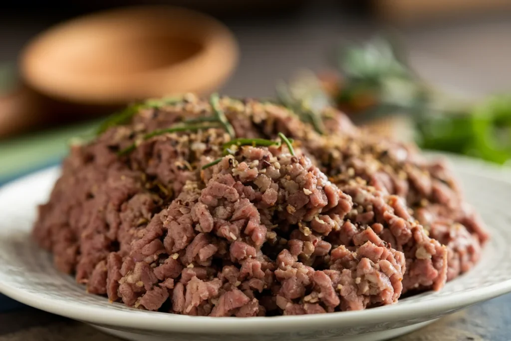 Why is ground beef healthy?