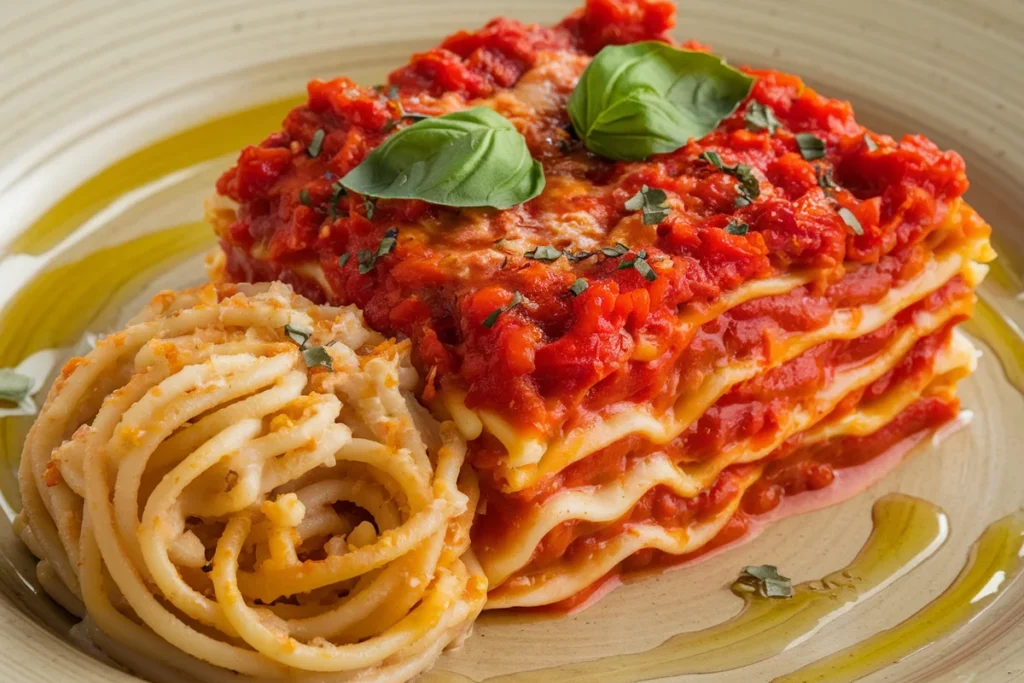 Baked Spaghetti the Same as Lasagna