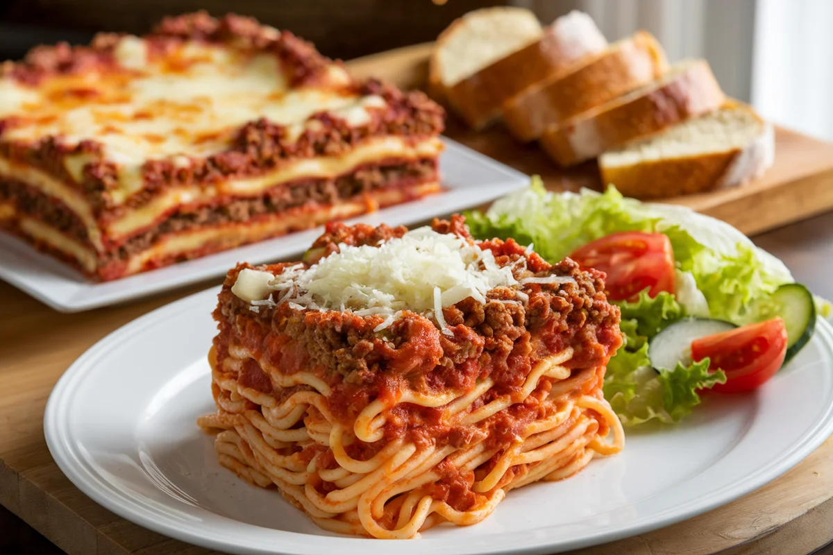 Is Baked Spaghetti the Same as Lasagna