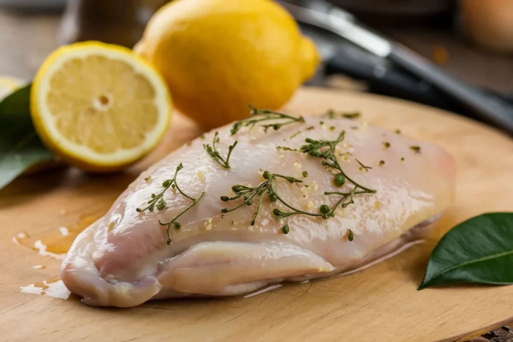 Soaking Chicken in Lemon Juice Do