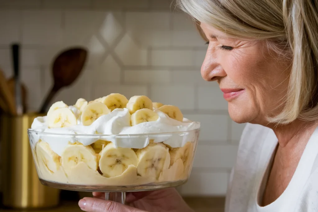 How Does Martha Stewart Make a Banana Pudding?