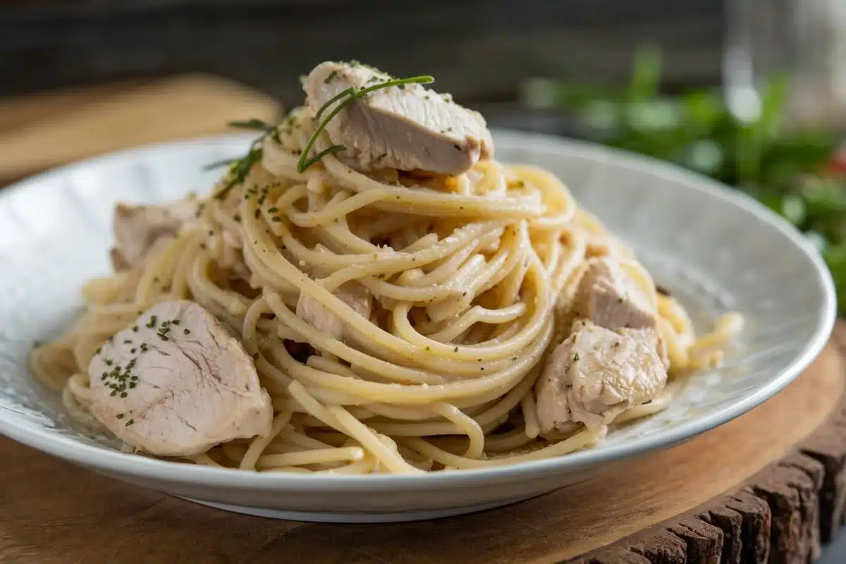 Spaghetti Chicken Condition