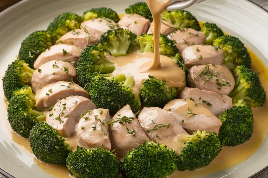 What is Chicken and Broccoli Sauce Made Of