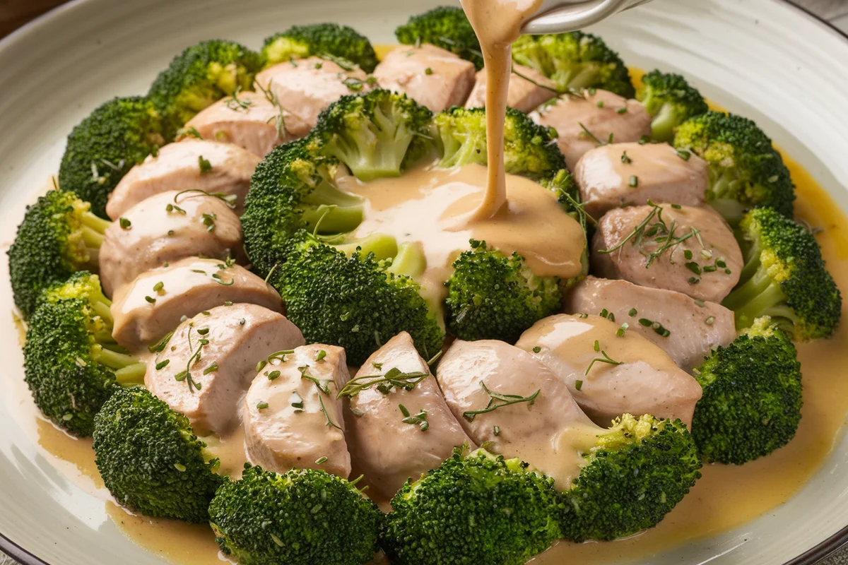 What is Chicken and Broccoli Sauce Made Of